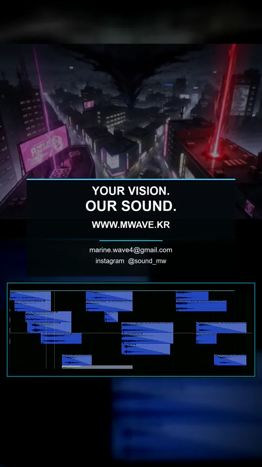 Sound redesign example with SFX and foley added to a battle video
